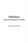 Cover image for Definitions