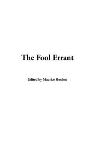 Cover image for The Fool Errant