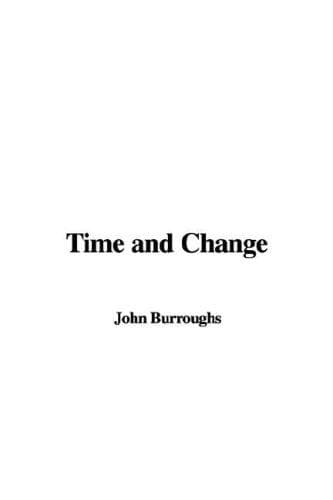 Cover image for Time and Change