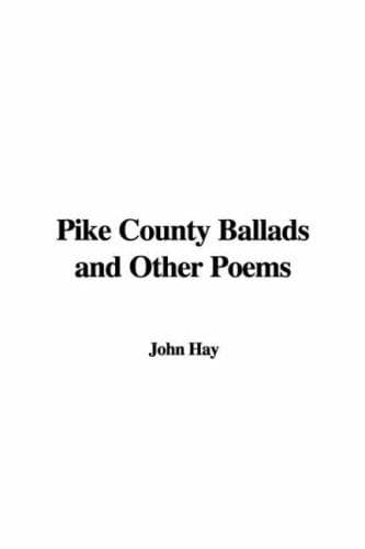 Cover image for Pike County Ballads and Other Poems