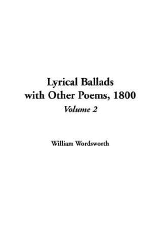Cover image for Lyrical Ballads With Other Poems 1800