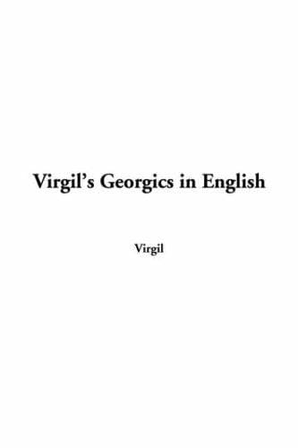 Cover image for Virgil's Georgics In English