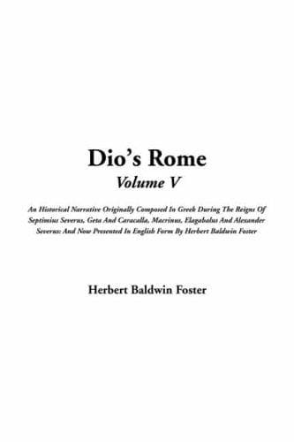 Cover image for Dio's Rome