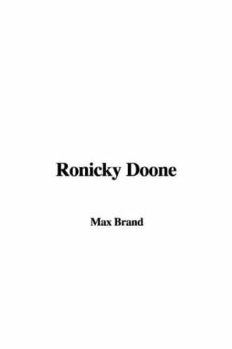 Cover image for Ronicky Doone