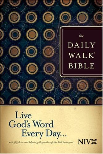 Cover image for The Daily Walk Bible NIV