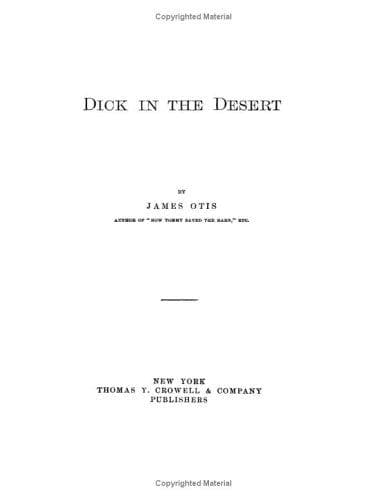 Cover image for Dick in the Desert