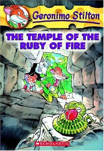 Cover image for The temple of the ruby of fire