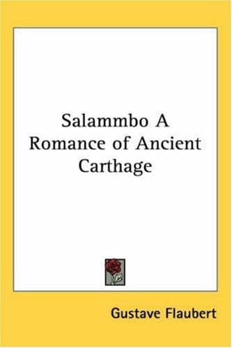 Cover image for Salammbo A Romance Of Ancient Carthage