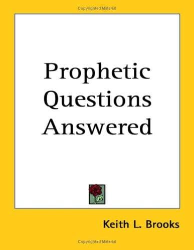 Cover image for Prophetic Questions Answered