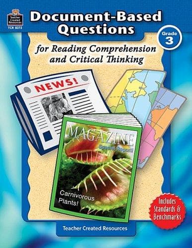 Cover image for Document-Based Questions for Reading Comprehension and Critical Thinking