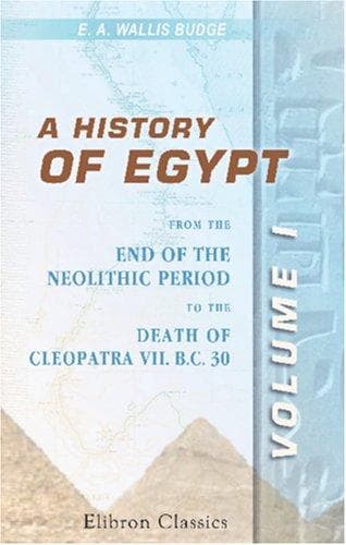 Cover image for A History of Egypt