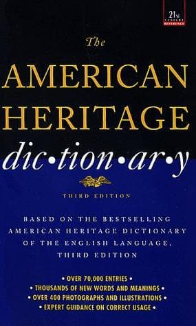 Cover image for American Heritage Dictionary