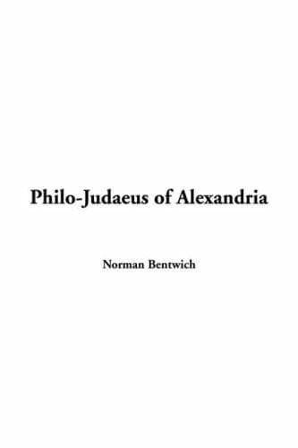 Cover image for Philo-Judaeus of Alexandria
