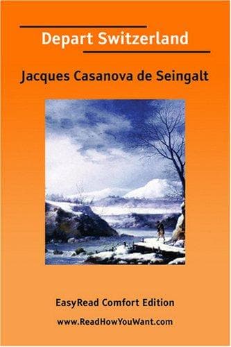 Cover image for Depart Switzerland [EasyRead Comfort Edition]