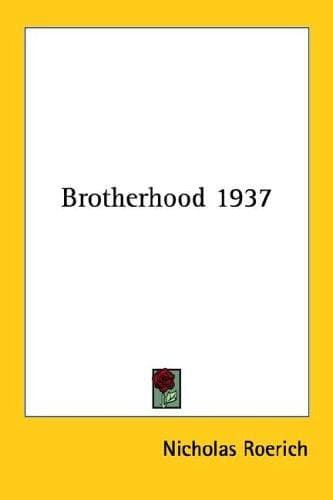 Cover image for Brotherhood 1937