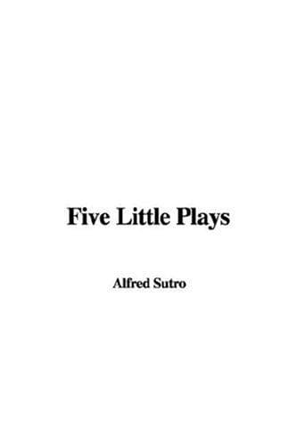 Cover image for Five Little Plays