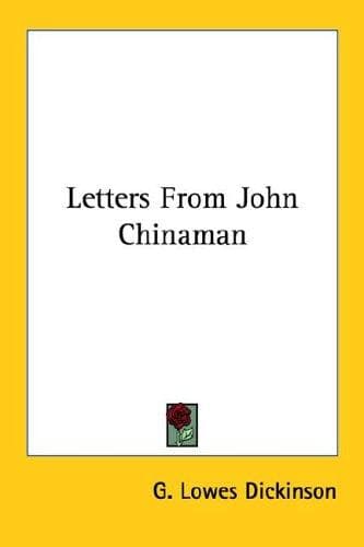 Cover image for Letters From John Chinaman