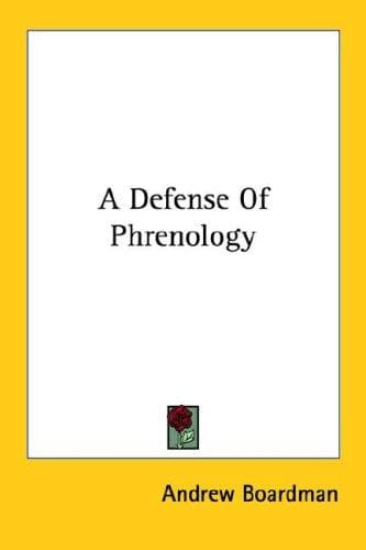 Cover image for A Defense Of Phrenology