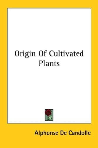 Cover image for Origin Of Cultivated Plants