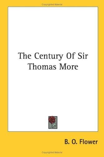 Cover image for The Century Of Sir Thomas More