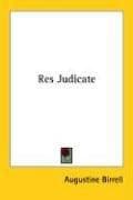 Cover image for Res Judicate