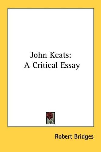 Cover image for John Keats