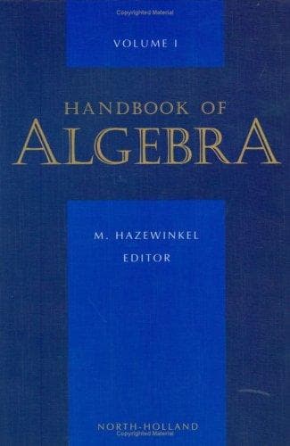 Cover image for Handbook of Algebra 