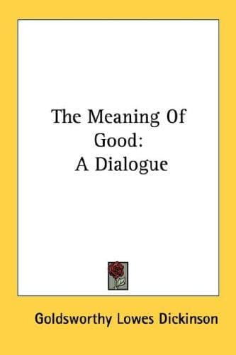 Cover image for The Meaning Of Good