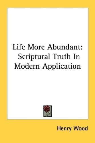 Cover image for Life More Abundant