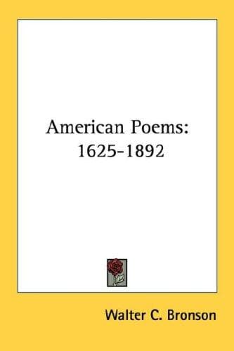 Cover image for American Poems