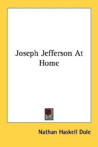 Cover image for Joseph Jefferson At Home