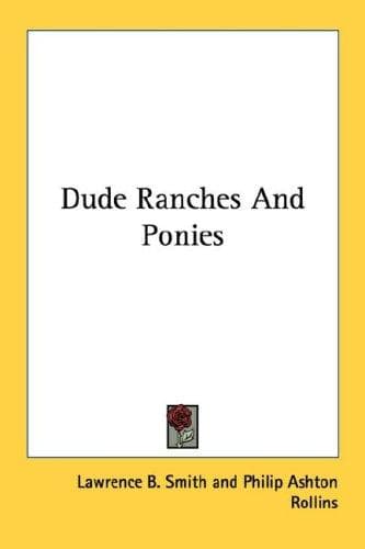 Cover image for Dude Ranches And Ponies