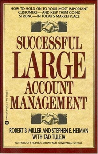 Cover image for Successful large account management