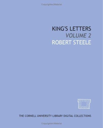 Cover image for King's Letters
