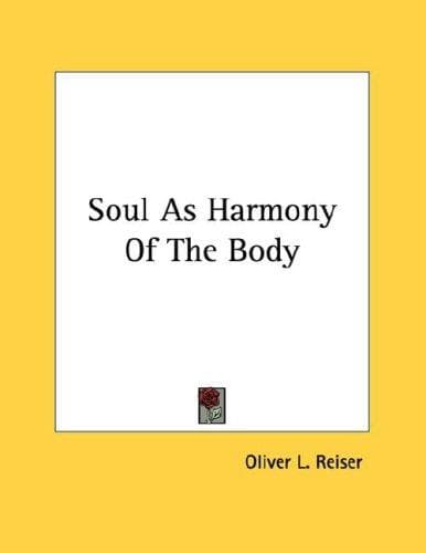 Soul As Harmony Of The Body