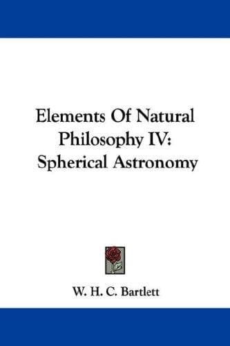 Cover image for Elements Of Natural Philosophy IV