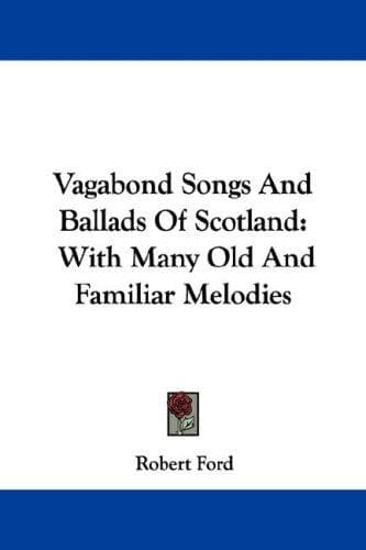 Cover image for Vagabond Songs And Ballads Of Scotland