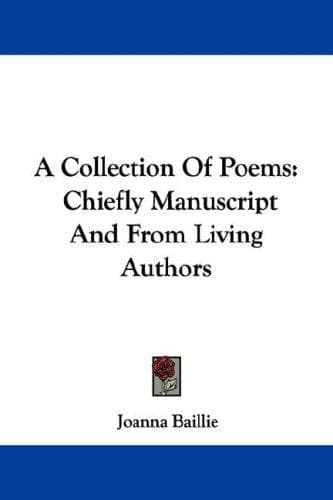 Cover image for A Collection Of Poems