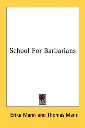 Cover image for School For Barbarians