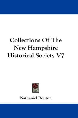 Cover image for Collections Of The New Hampshire Historical Society V7