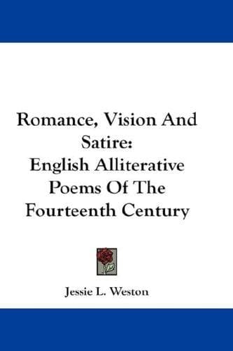 Cover image for Romance, Vision And Satire