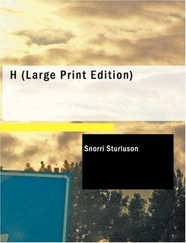 Cover image for Heimskringla, Volume 2 (Large Print Edition)