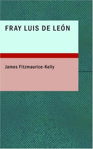 Cover image for Fray Luis de León