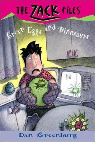 Cover image for Greenish eggs and dinosaurs