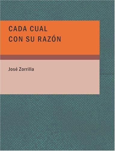 Cover image for Cada Cual con su Razón (Large Print Edition)