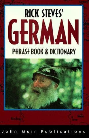 Cover image for Rick Steves' German Phrase Book & Dictionary