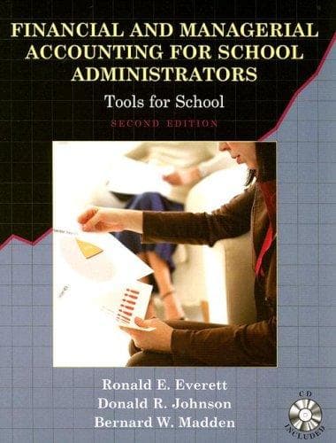 Cover image for Financial and Managerial Accounting for School Administrators