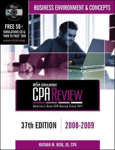 Cover image for Bisk CPA Review