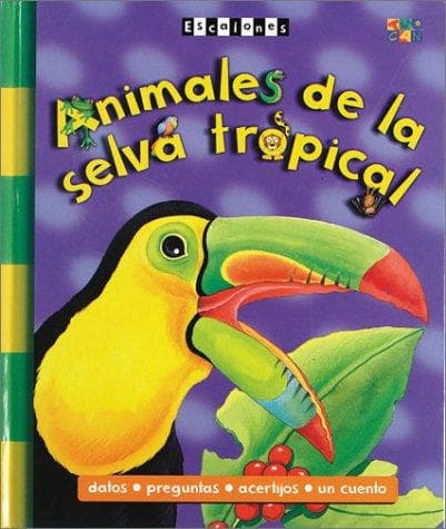 Cover image for Animales De La Selva Tropical