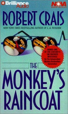 Cover image for Monkey's Raincoat, The (Elvis Cole)